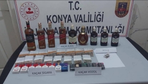 Jandarma'dan kaçak içki ve uyuşturucu operasyonu 
