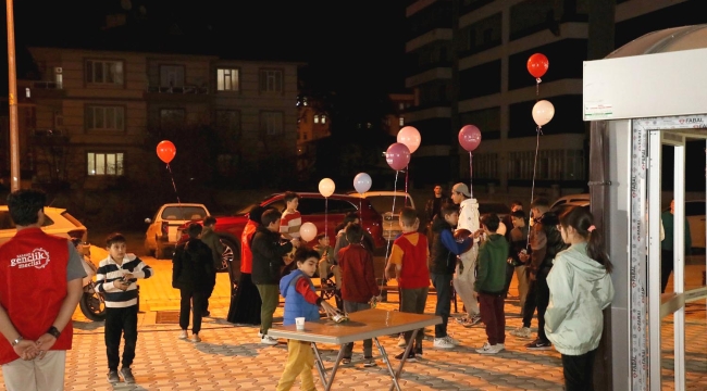 KARATAY GENÇLİK MECLİSİ'NDEN ÇOCUKLARA RENKLİ TERAVİH SÜRPRİZİ