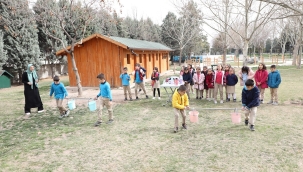 KARATAY TABİAT MEKTEBİ'NDE ÇEVRE BİLİNCİ ETKİNLİĞİ DÜZENLENDİ