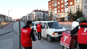 KARATAYLI GENÇLER İFTARA YETİŞEMEYENLERİ YALNIZ BIRAKMADI