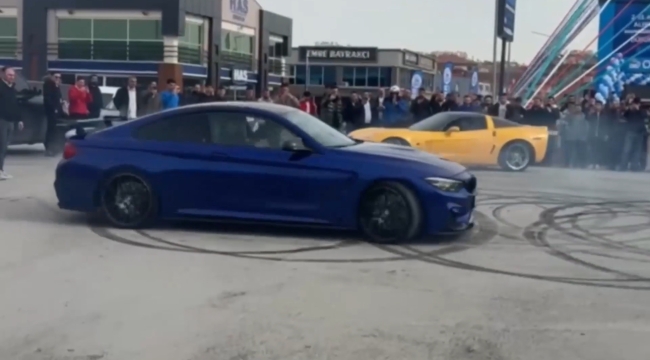 Konya'da driftçiler cezadan kaçamadı!