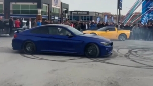 Konya'da driftçiler cezadan kaçamadı! 