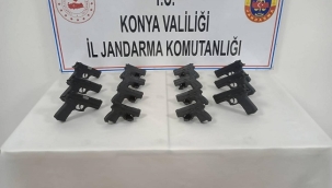 Konya Jandarma'dan 'silah kaçakçılarına' operasyon: 1 tutuklama 