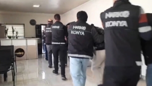 Konya Narkotikten 62 ayrı operasyon! 28 zehir taciri tutuklandı