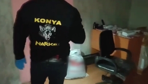 Konya Narkotikten zehir tacirlerine büyük darbe! 133 gözaltı 