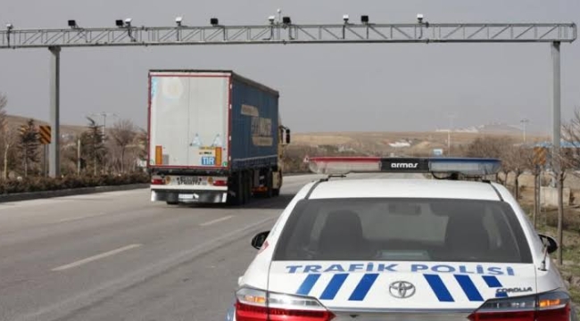 Konya ve Çevresinde Ortalama Hız İhlal Tespit Sistemi Devreye Giriyor 