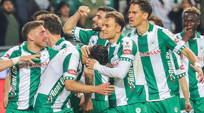 KONYASPOR 9 KŞİYLE DESTAN YAZDI !