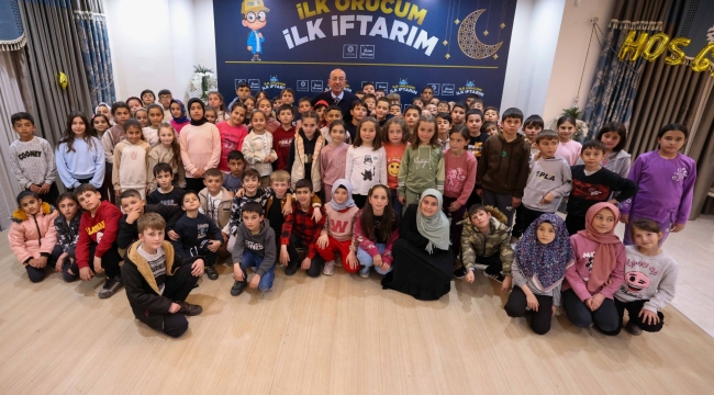 MERAM'DA 'İLK ORUCUM İLK İFTARIM' COŞKUSU YAŞANDI