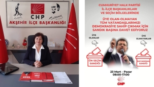 Pazar Günü Yapılacak CHP Ön Seçiminde CHP Üyesi Olmayanlar da Oy Kullanabilecek