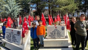 Sevgi Özel Eğitim ve Rehabilitasyon Öğrencilerinden Şehitlere Vefa 