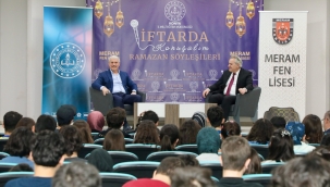 Vali Akın, Meram Fen Lisesi Öğrencileriyle İftar Sofrasında Buluştu