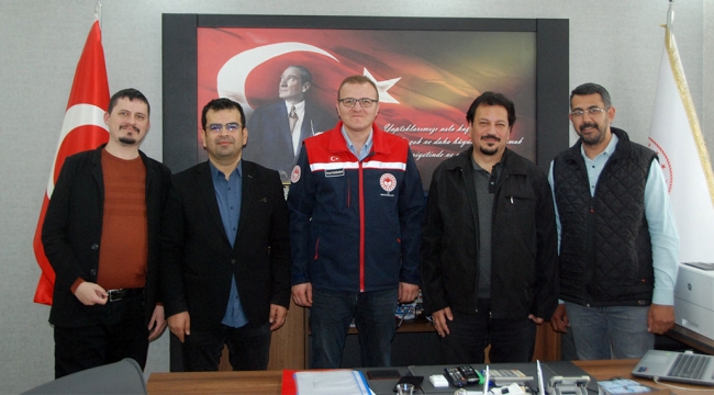 Akşehir Gazeteciler Cemiyeti'nden İlçe Tarım Müdürü Soner Kahraman'a Ziyaret 