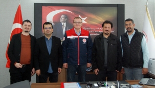 Akşehir Gazeteciler Cemiyeti'nden İlçe Tarım Müdürü Soner Kahraman'a Ziyaret 