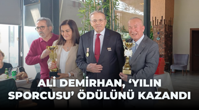 Ali Demirhan, "Yılın Sporcusu" ödülünü kazandı 
