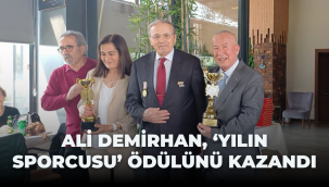 Ali Demirhan, "Yılın Sporcusu" ödülünü kazandı 