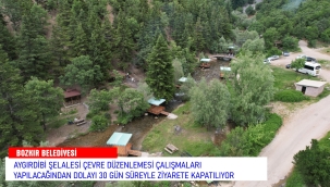 Aygırdibi Şelalesi Çevre Düzenlemesi Nedeniyle Ziyarete Kapatılıyor 