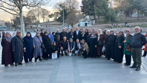 BAŞKAN ALTAY ŞEHİR MERKEZİNDE ESNAFLARI ZİYARET ETTİ 