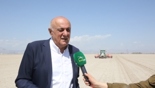 BAŞKAN ERKOYUNCU, ŞEKER PANCARI EKİMİNE START VERDİ 