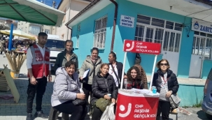 CHP Akşehir'den Perşembe Pazarı'nda Stant ve İmza Kampanyası