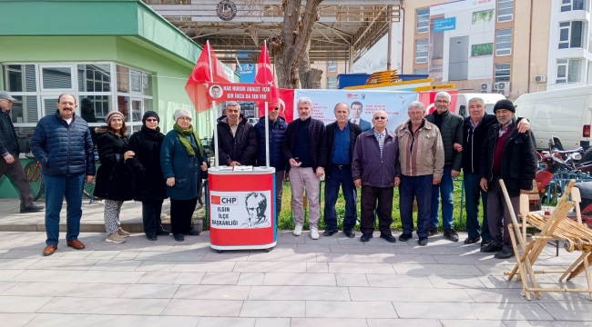 CHP ILGIN'DA İMZA KAMPANYASINA YOĞUN İLGİ 