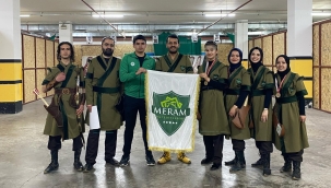 GELENEKSEL OKÇULUKTA ZİRVE; MERAM BELEDİYESPOR'UN 