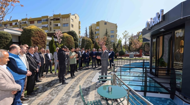 HAKİ KAFE'NİN ÜÇÜNCÜ ŞUBESİ MELİKŞAH PARKI'NDA AÇILDI 