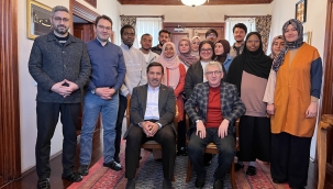 KARATAY'DA GELENEKSEL SANATLAR YABANCI ÖĞRENCİLERLE BULUŞUYOR 