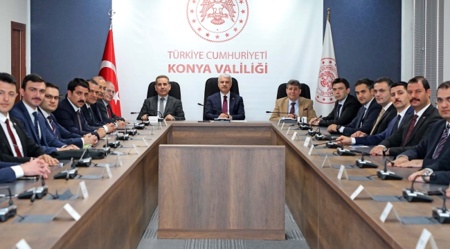 Kaymakamlar Toplantısı, Vali Akın Başkanlığında Gerçekleştirildi 