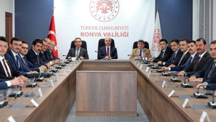Kaymakamlar Toplantısı, Vali Akın Başkanlığında Gerçekleştirildi 