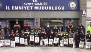 Konya Emniyeti birimleri koltuklarını geleceğin kahramanlarına devretti! 