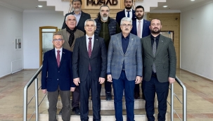 Konya Gazeteciler Cemiyeti'nden Müsiad Konya Şubesine Ziyaret