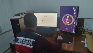 Konya İl Jandarma Komutanlığı'ndan 7/24 sanal devriye 