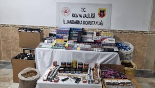 Konya Jandarma'dan kaçakçılık operasyonu 