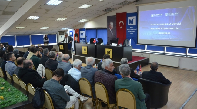 KONYA MALİ MÜŞAVİRLER ODASI BİLGİLENDİRME SEMİNERLERİNE DEVAM EDİYO
