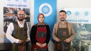 MasterChef Yarışmacısı Beyza Huri Aydın, NEÜ Barista Atölyesinde Eğitim Alıyor 