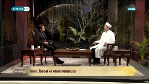 MÜFTÜ MÜJDECİ DİYANET TV'NİN KONUĞU OLDU 