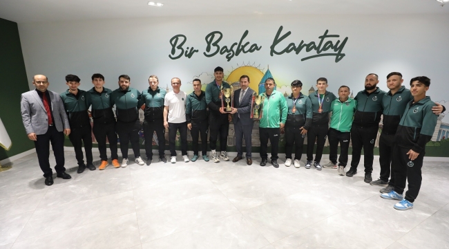 ŞAMPİYONLAR BAŞKAN'LA BULUŞTU, HEDEF OLİMPİYAT 