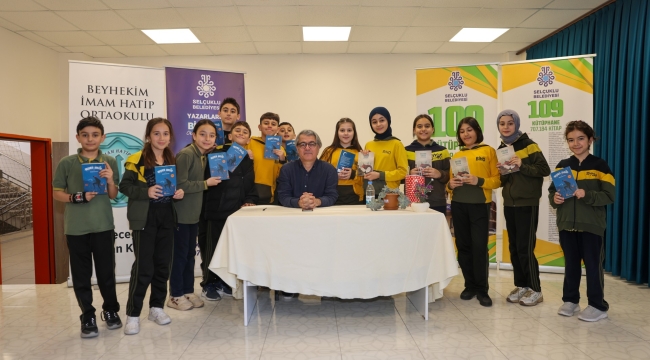 SELÇUKLU'DA "OKUR YAZAR BULUŞMALARI" SÜRÜYOR 