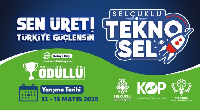 SELÇUKLU TEKNO-SEL ROBOT YARIŞMASI ÖN BAŞVURULARI TAMAMLANDI 