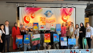 SEVGİ VE RENK DOLU 23 NİSAN: MEDAŞ ÇOCUKLARLA BULUŞTU 