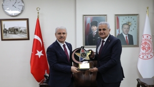 TÜRKTOB BAŞKANI GÜLER'DEN VALİ AKIN VE BAŞKAN ALTAYA'A ZİYARET 