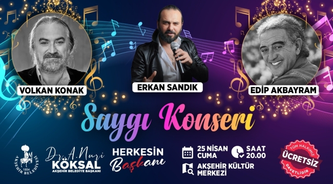 USTALARIN ŞARKILARIYLA DOLU VEFA GECESİ BU AKŞAM 