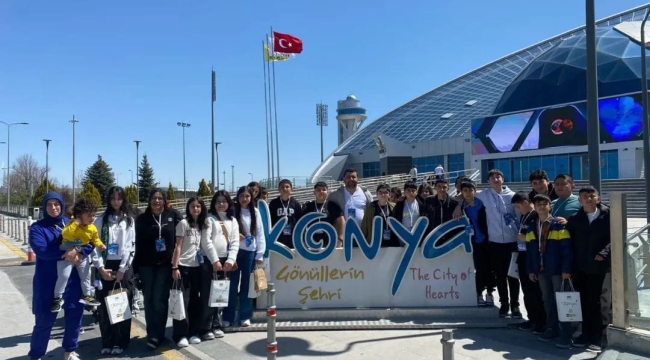 YUNAK'TA 7.SINIF ÖĞRENCİLERİNE KONYA GEZİSİ 
