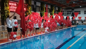 AKŞEHİR BELEDİYESİ'NDEN BİR İLK: BAYRAM COŞKUSU SU BALESİYLE TAÇLANDI