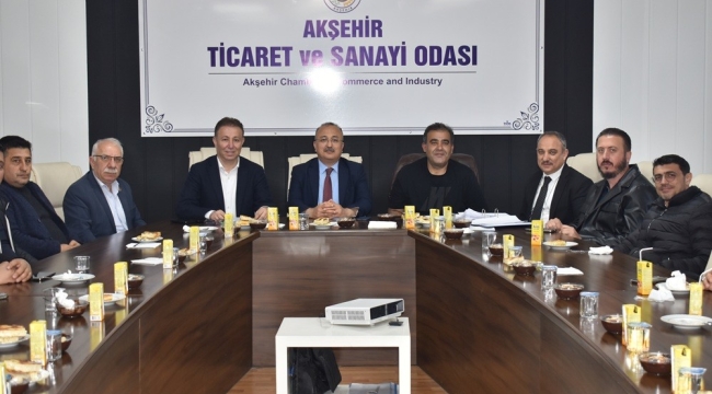 AKŞEHİR TİCARET VE SANAYİ ODASI NİSAN AYI MECLİS TOPLANTISI GERÇEKLEŞTİ 