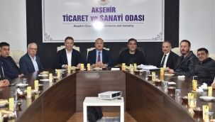 AKŞEHİR TİCARET VE SANAYİ ODASI NİSAN AYI MECLİS TOPLANTISI GERÇEKLEŞTİ 