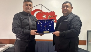 Bademci'den İl Emniyet Müdürlüğünde  ziyaret 