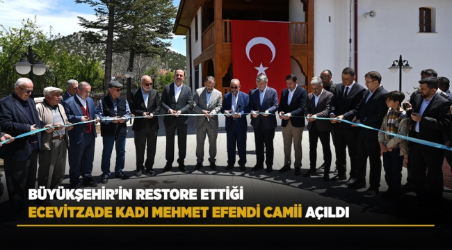 BAŞKAN ALTAY: "TARİHE NOT DÜŞEN BİR YAPIYI RESTORE ETMEKTEN NE KADAR GURUR DUYSAK AZDIR" 