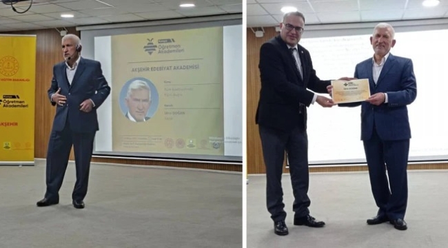 Edebiyat Akademisi'nde İdris Doğan Tarık Buğra'yı Anlattı 