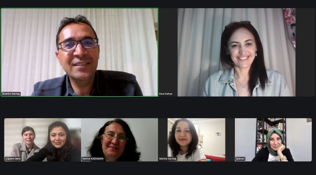 EĞİTİM-İŞ AKŞEHİR OKUMA ATÖLYESİNDE YAZAR ESRA KAHYA İLE BULUŞTU 